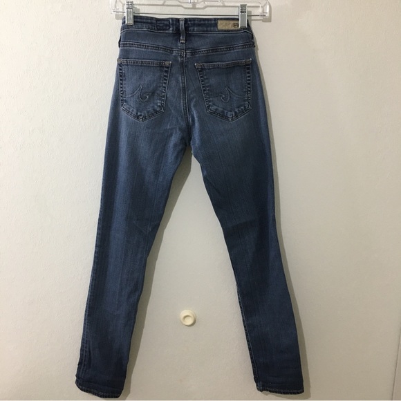 AG Adriano Goldschmeid the Prima Cigarette Skinny Mid Rise Jeans size 24 - Picture 5 of 7